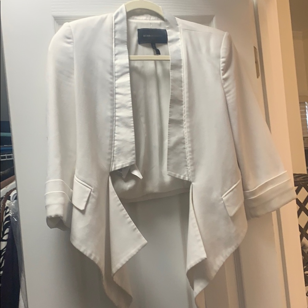 Off White BCBG Cropped Blazer